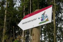 Wegweiser Walderlebnispfad